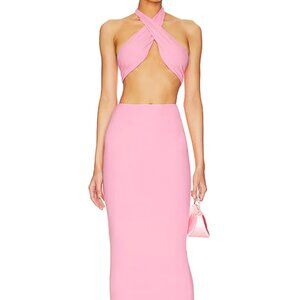 Kainda Pink Skirt Set (Revolve: Superdown)